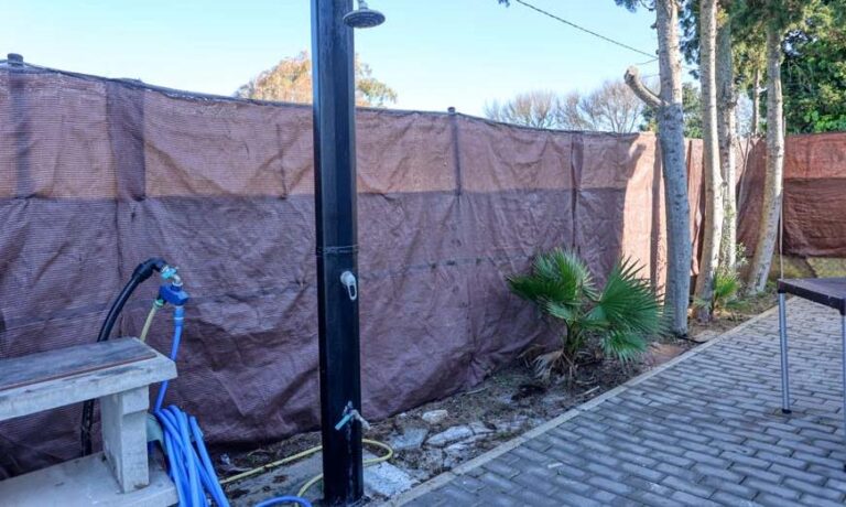 Aloha Cádiz - Apartamento en El Palmar - Ducha exterior Aloha Cádiz - Apartamento en El Palmar - Ducha exterior